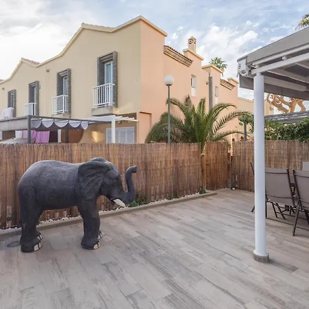 Maspalomas Duplex - Private Terrace & Pool Дом отдыха *