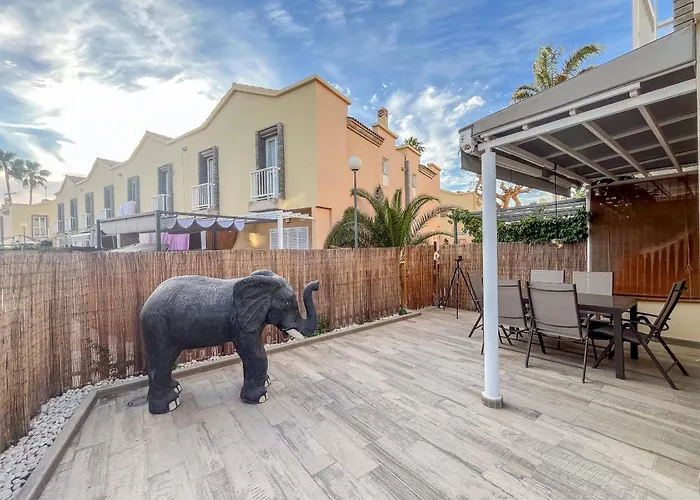 Maspalomas Duplex - Private Terrace & Pool San Bartolomé