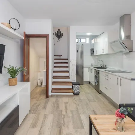 Maspalomas Duplex - Private Terrace & Pool 펜션 San Bartolomé
