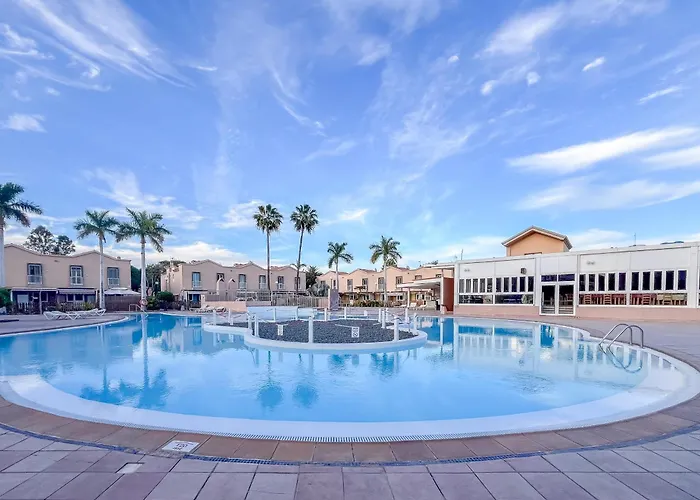 Maspalomas Duplex - Private Terrace & Pool 度假居 San Bartolomé